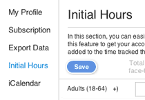 Easily Transfer Hours from Outside Sources