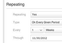 Set Recurring Tasks for Scheduling Convenience